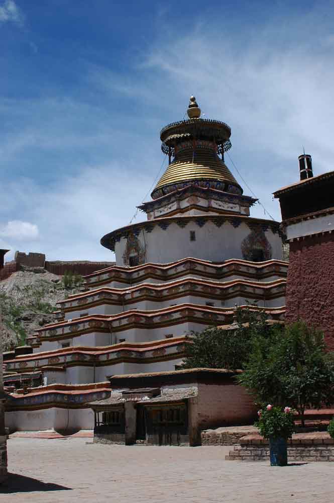 61 - Tibet - Gyantse, stupa de Khumbhum